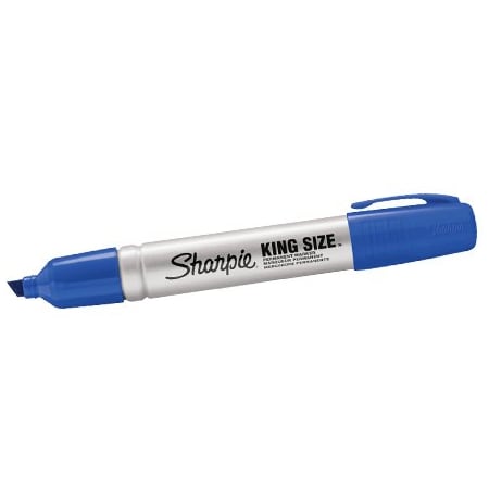 Bsc Preferred Blue Sharpie King Size Markers, 12PK BUY00086954